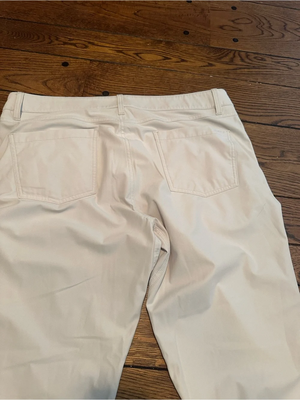 johnnie-O Men's Light Cream Performance Chinos